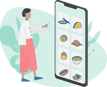 Recipe discovery illustration