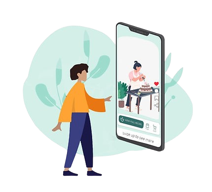 Short video platform illustration